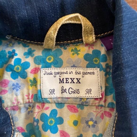 NWOT Mexx Girls Denim/Jean Jacket - large - Picture 2 of 4